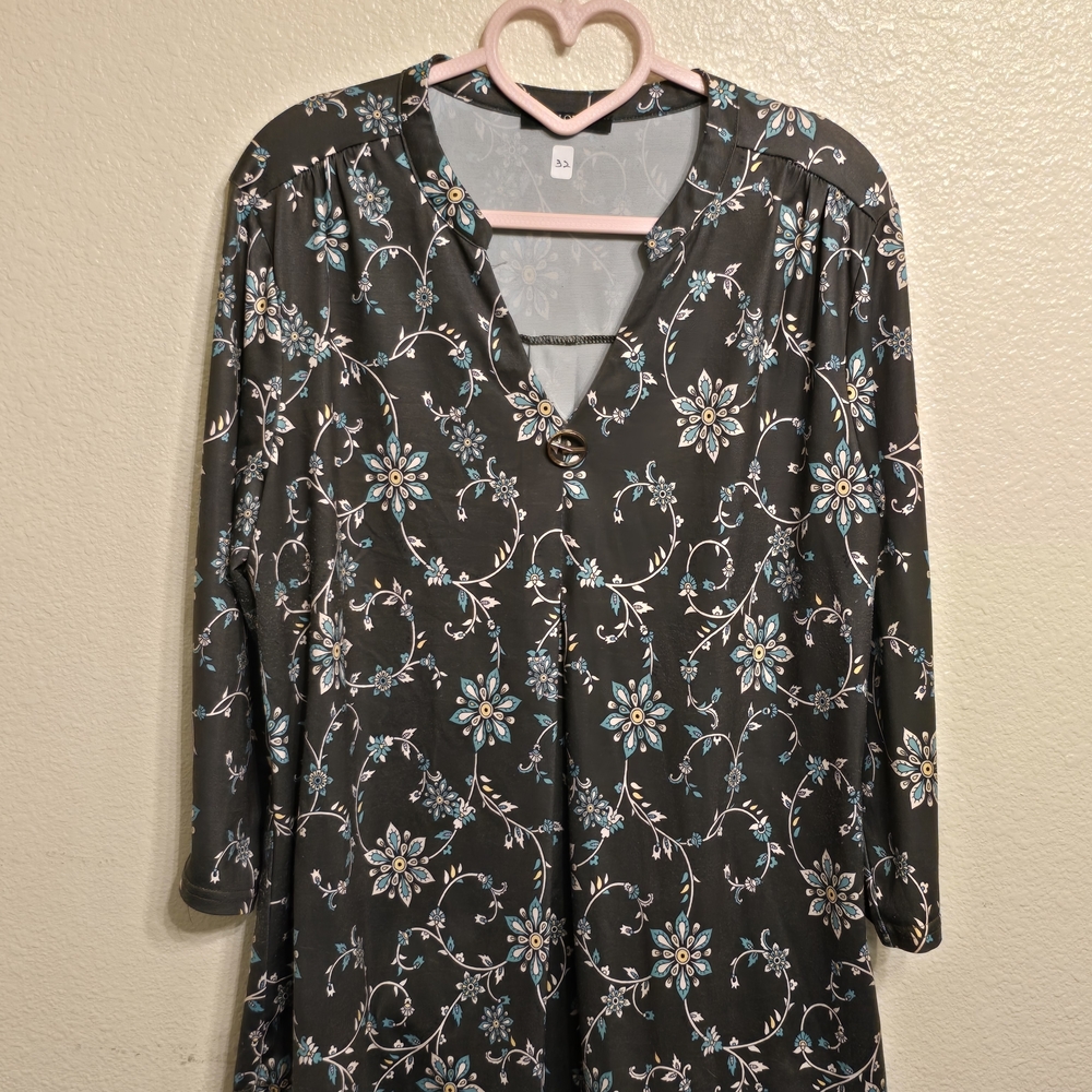 Floral Patterned Blouse